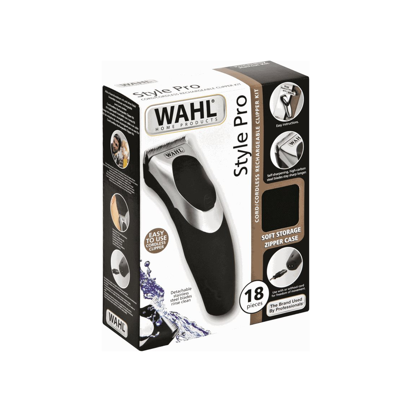 Wahl Style Pro Cord/Cordless Rechargeable 18 Piece Hair Clipper Kit (Photo: 3)